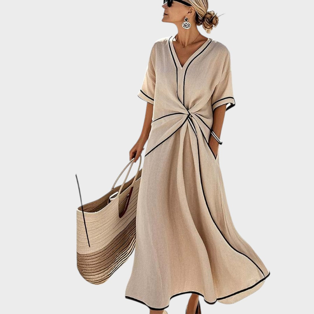 Ema - Suvine Triibuline Kleid