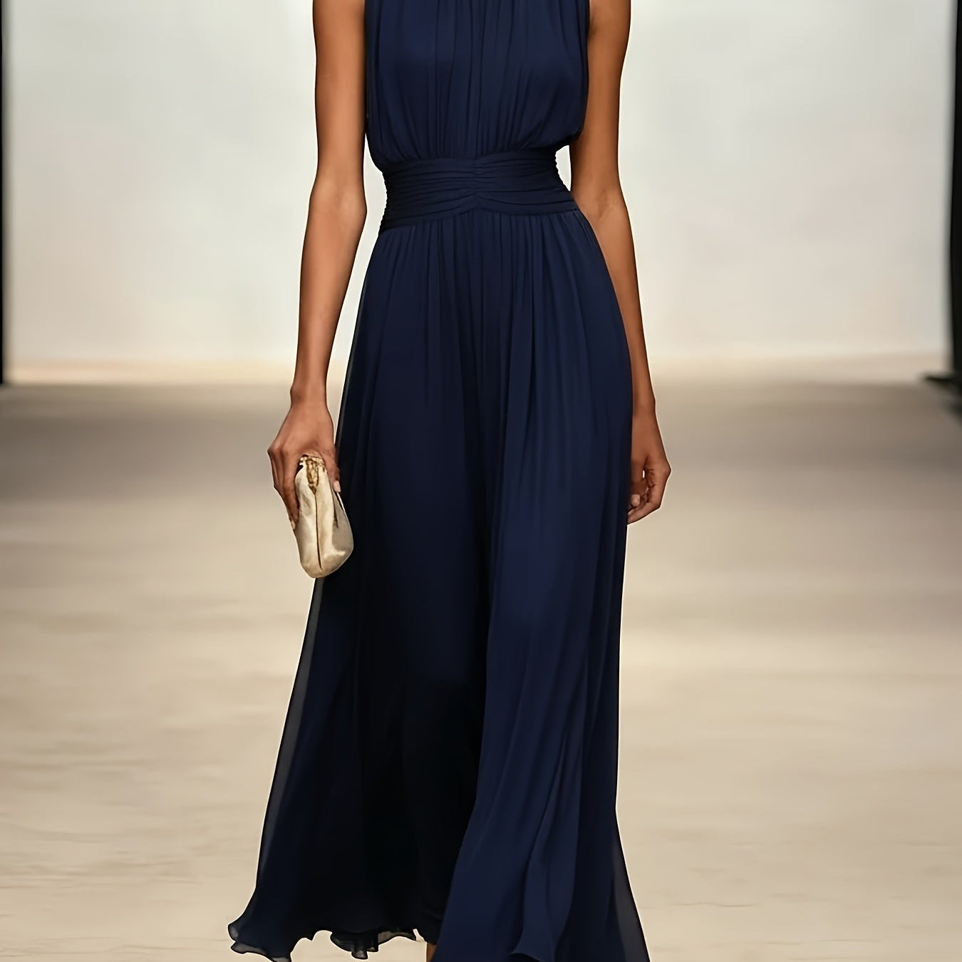 Charlotte | Elegantne šifoon midi kleit