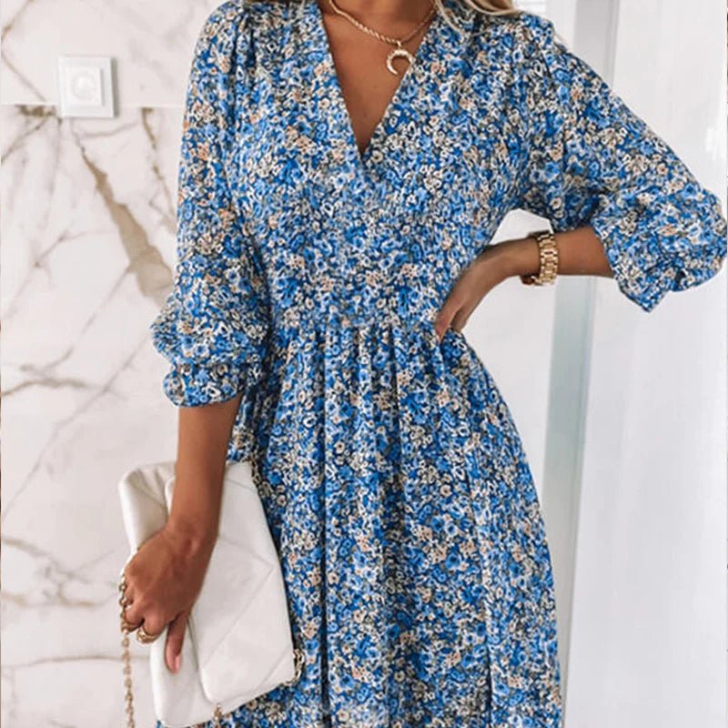 Vera | Elegantne Lilleline Kleid
