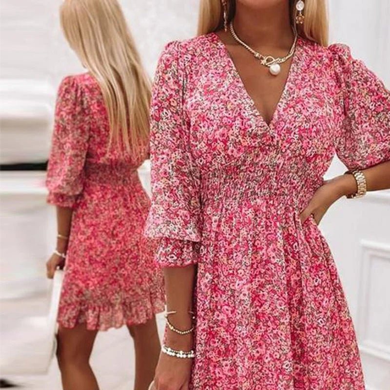 Vera | Elegantne Lilleline Kleid