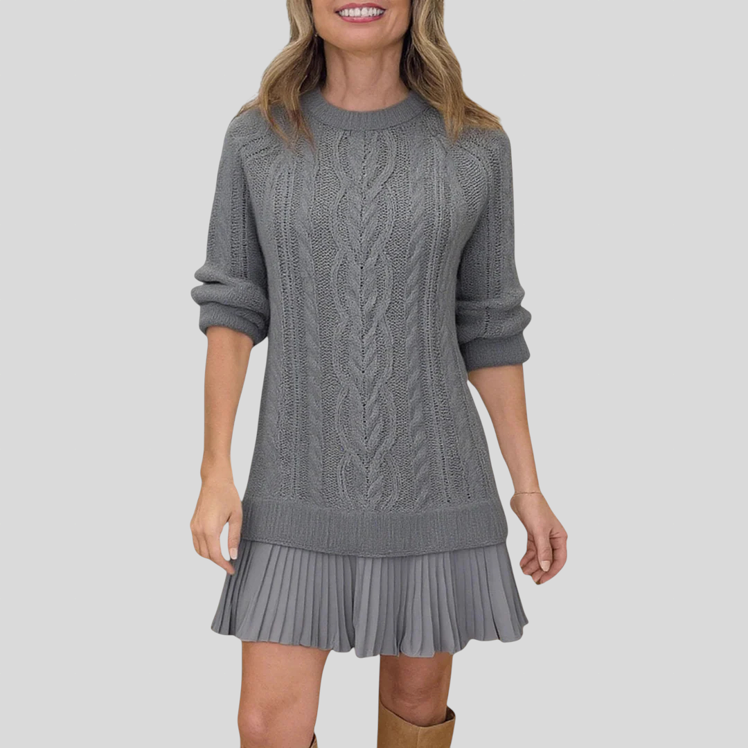 Gaëlle - kootud kleit-kampsun