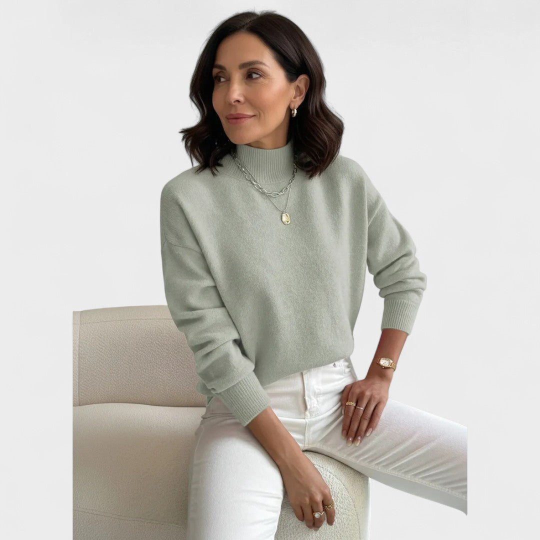 Blanka - Kõrge kaelusega soe kampsun