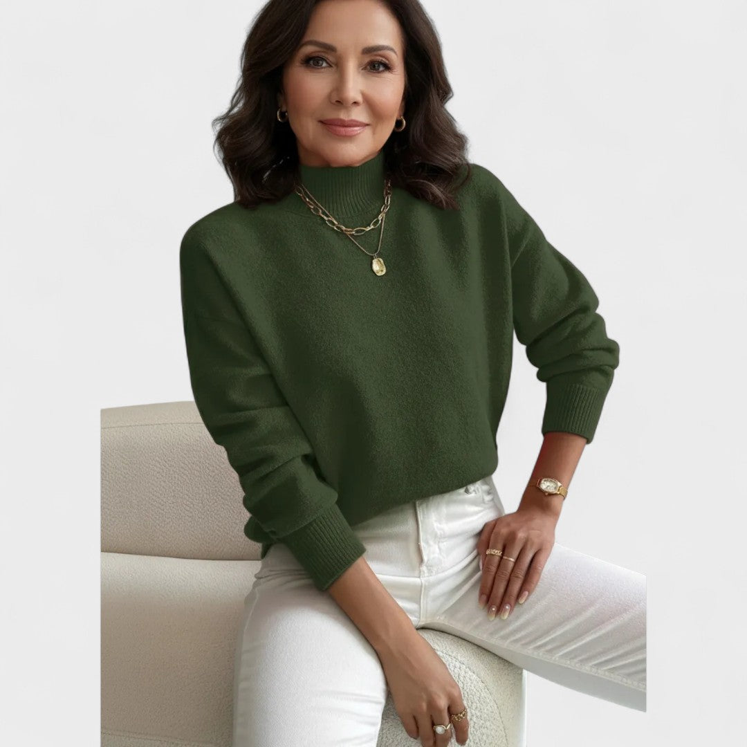 Blanka - Kõrge kaelusega soe kampsun