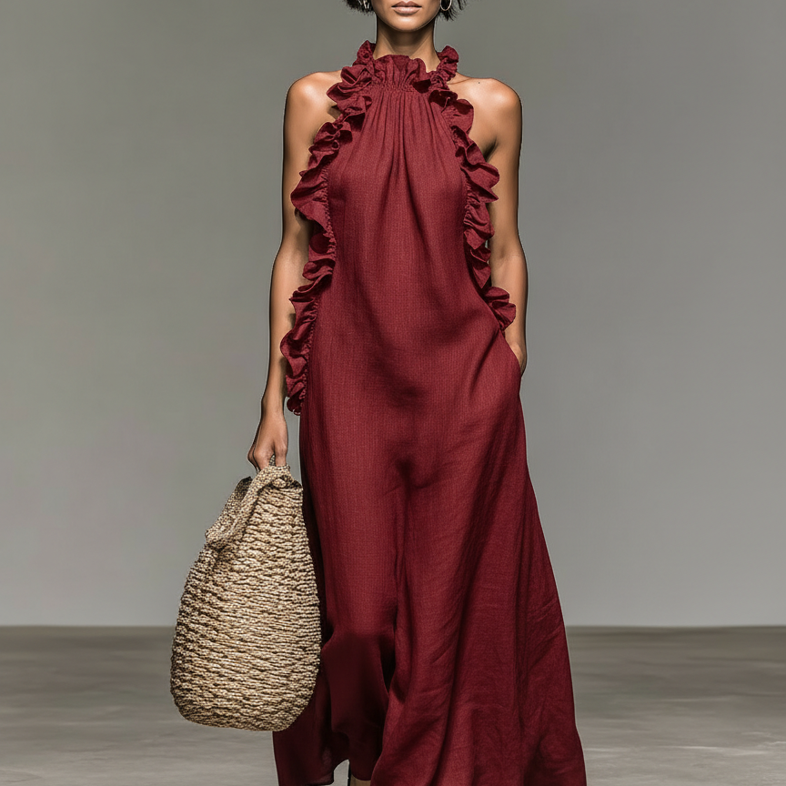 Gladys | Maxi Kleit Taskutega