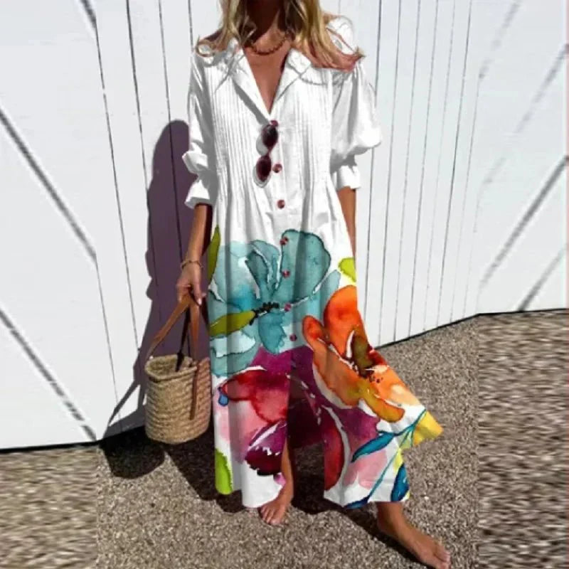 Loretta | Rannaliiv Boho Kleit