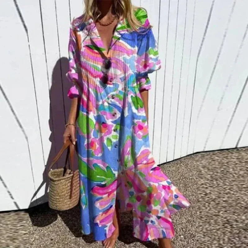 Loretta | Rannaliiv Boho Kleit
