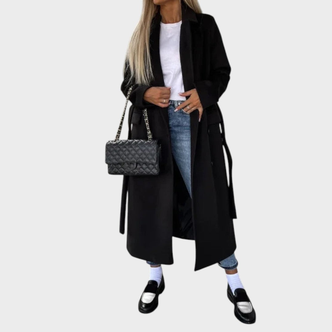 Ana - Kahepoolne vöödiga mantel