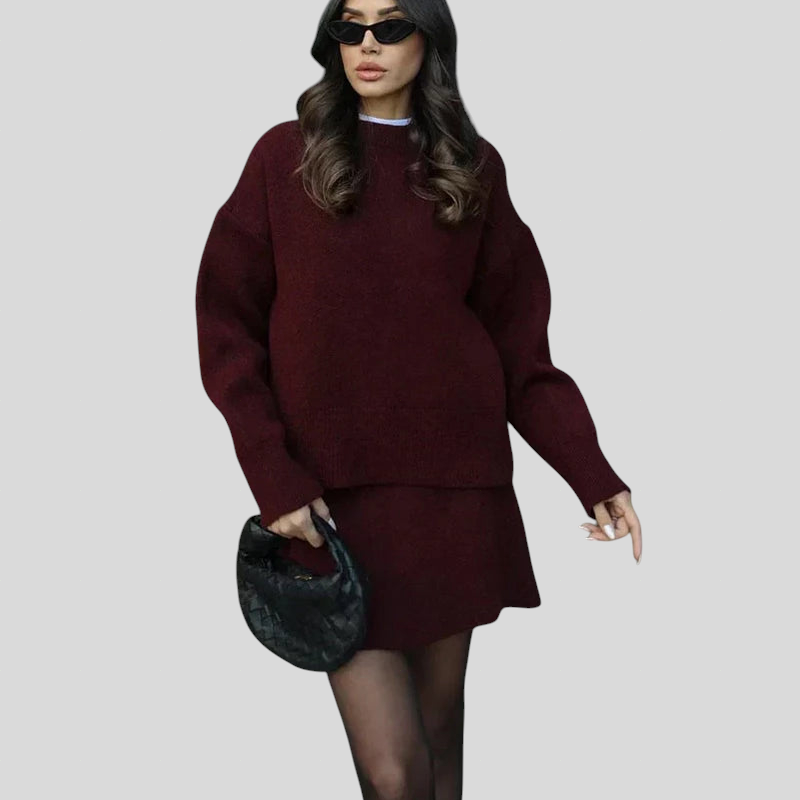 Velara - Komplekt: Üks Suurus Pullover ja Seelik