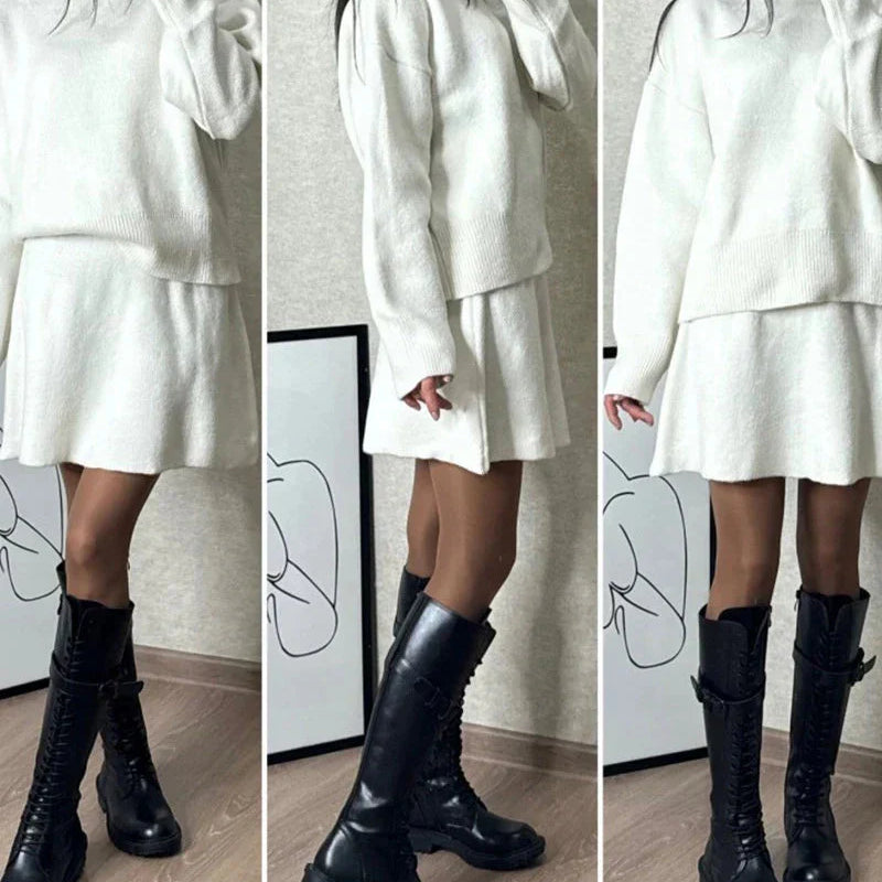 Velara - Komplekt: Üks Suurus Pullover ja Seelik