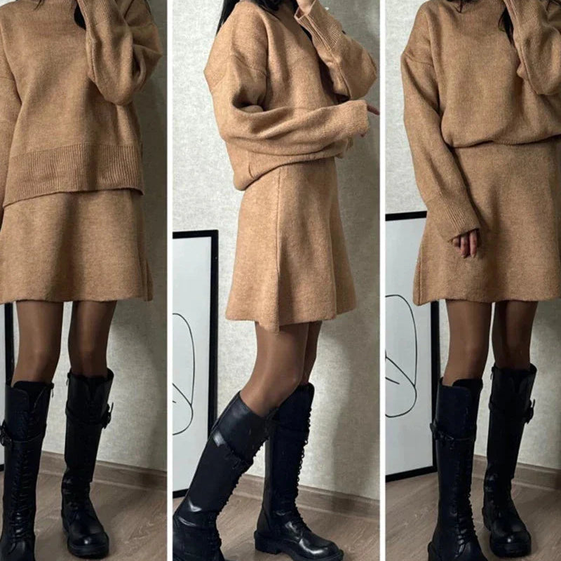 Velara - Komplekt: Üks Suurus Pullover ja Seelik