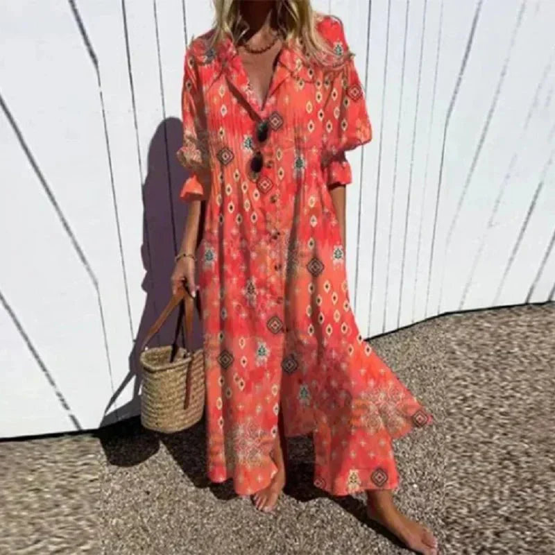 Loretta | Rannaliiv Boho Kleit