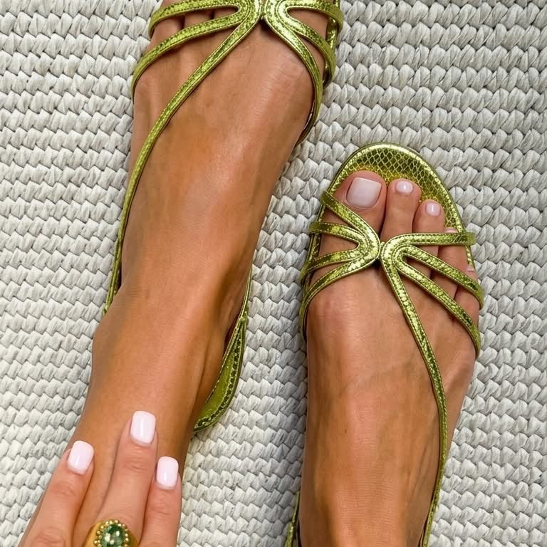 Elara™ – Elegantne Rihmadega Sandaalid
