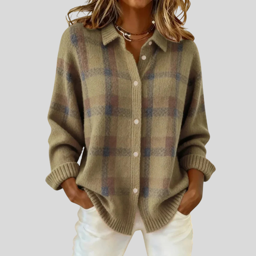 Evelyn - Klassikaline Triibuline Sviiter