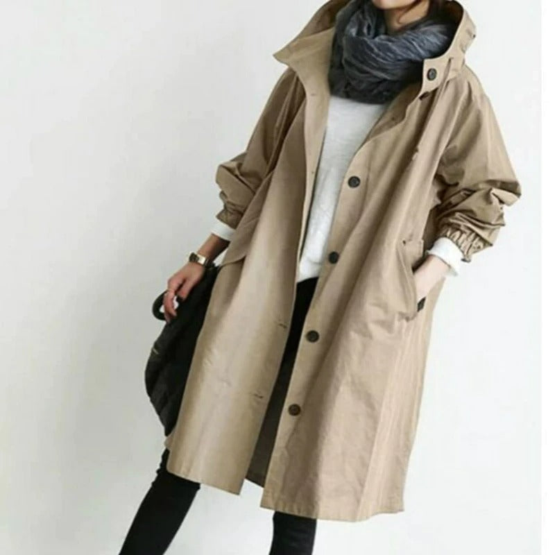 Mirna - Elegantne Veekindel Trenchcoat