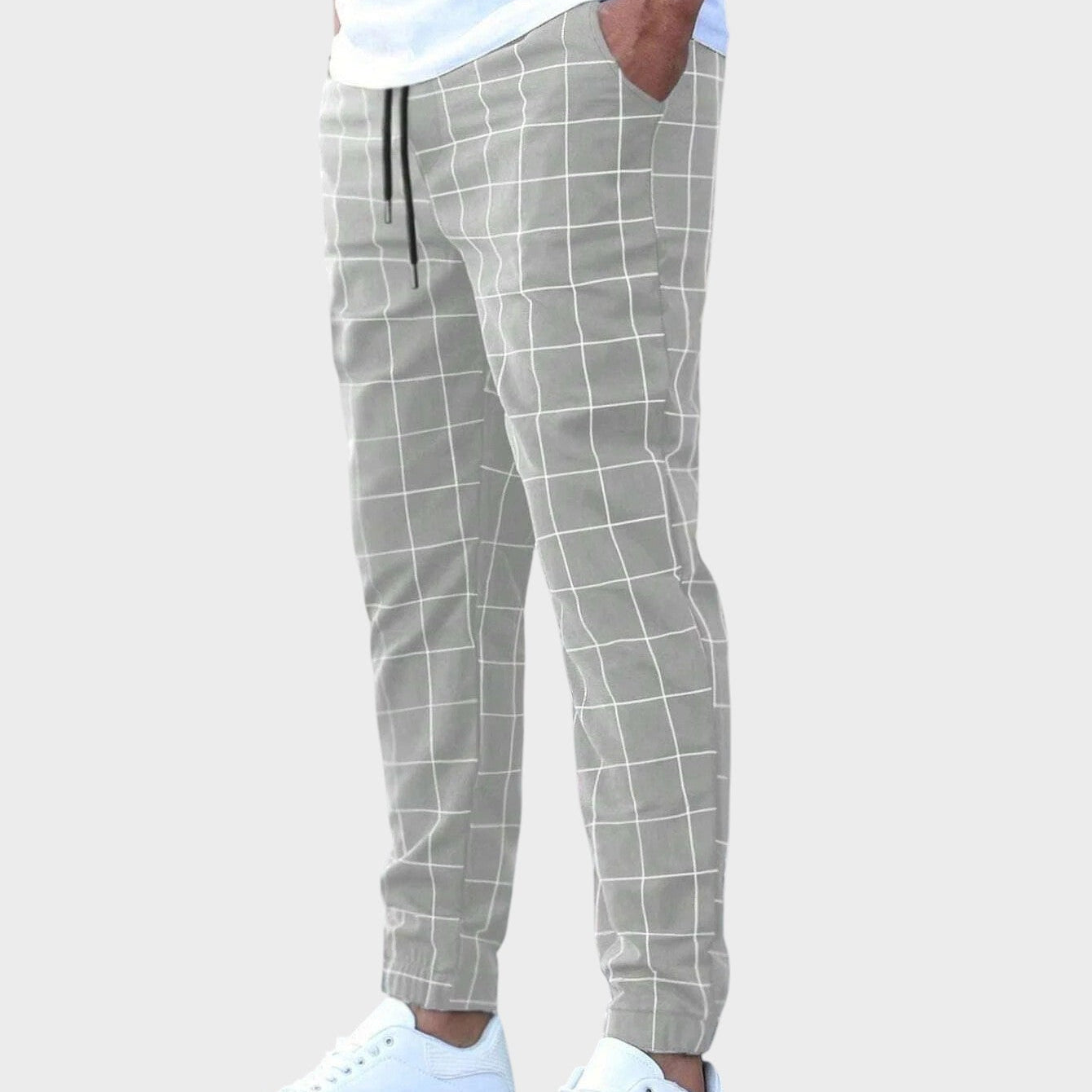 Mikkel - Stiliseeritud Triibulised Joggers